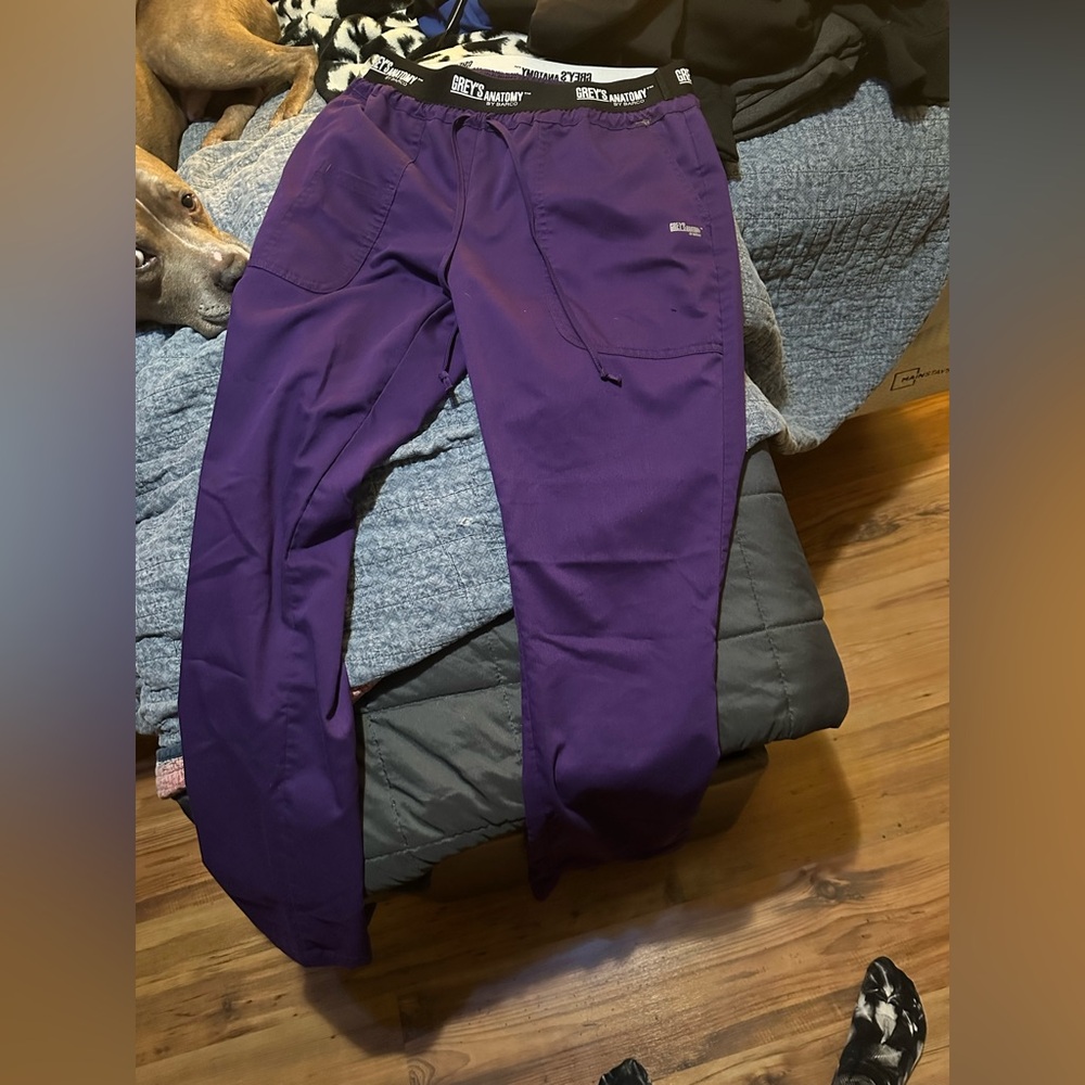 Grey's Anatomy Purple Women's Pants